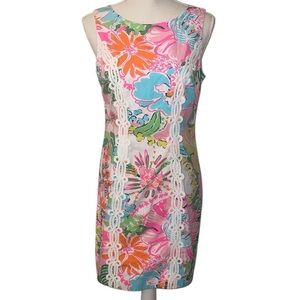 Lilly Pulitzer‎ for Target 20th Anniversary Floral Shift Dress Size 8